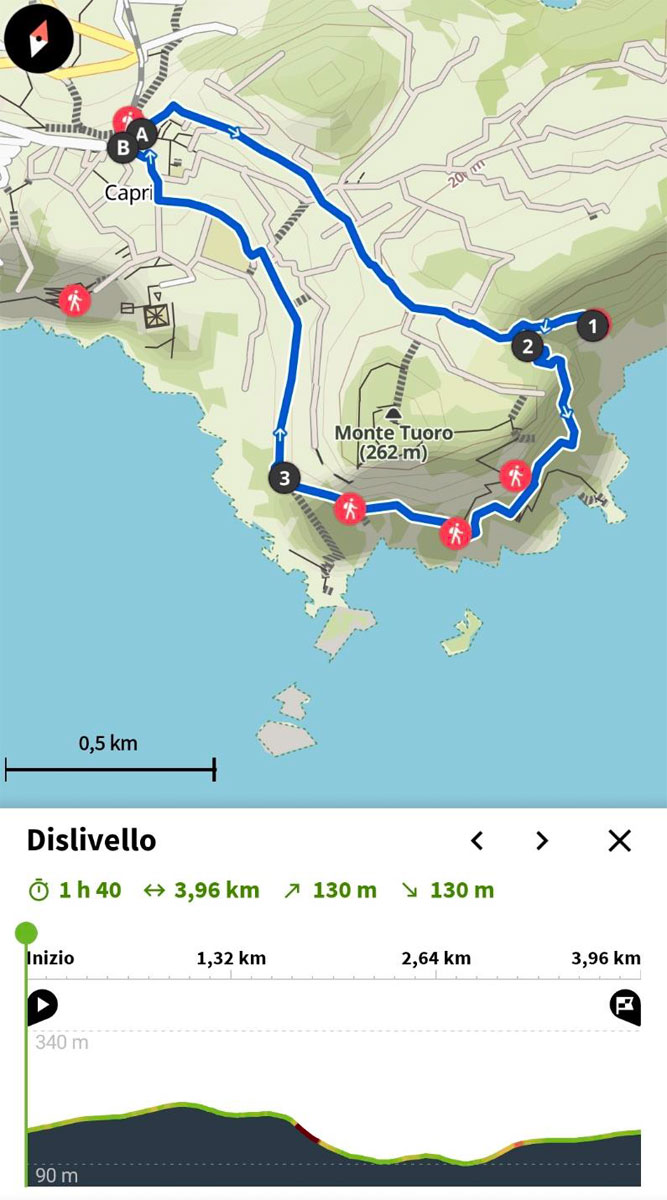 Pizzolungo Trail Capri